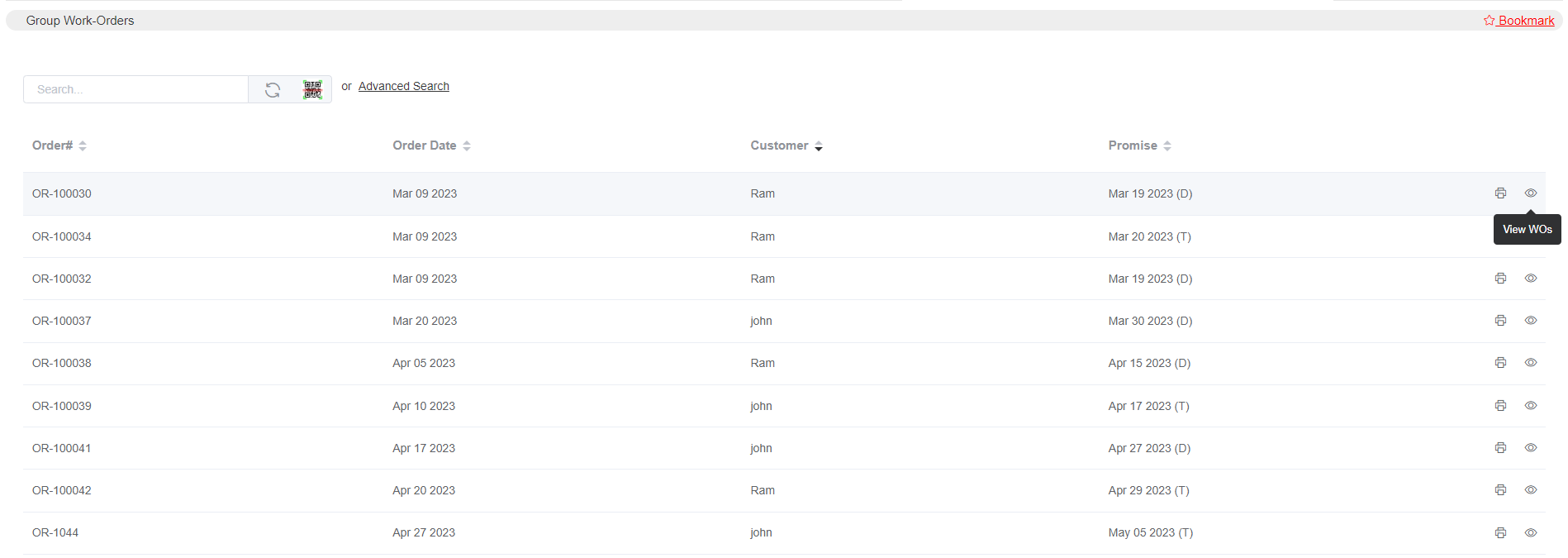 Group Work-Orders – EasyTailorApp.com Support