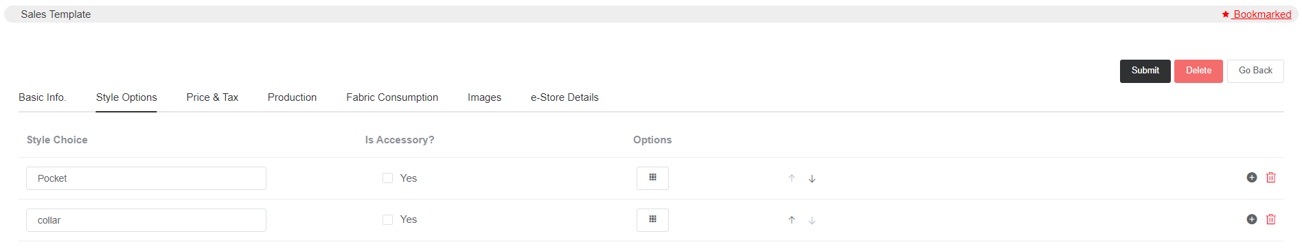 Sales Templates – EasyTailorApp.com Support
