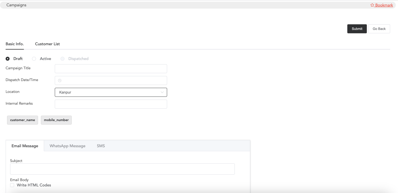 Campaigns – EasyTailorApp.com Support